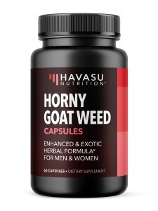 Horny Goat Weed Extra Strength - 60 Capsules - Havasu Nutrition |  PureFormulas