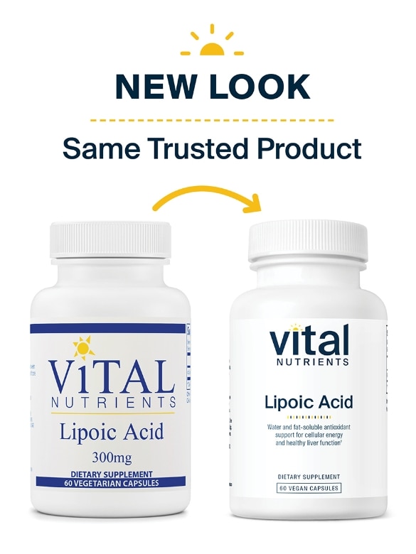 Lipoic Acid 300 mg - 60 Capsules - Alternate View 1