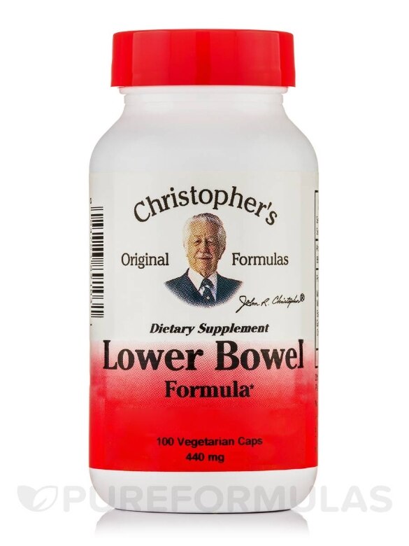 Lower Bowel Formula - 100 Vegetarian Capsules