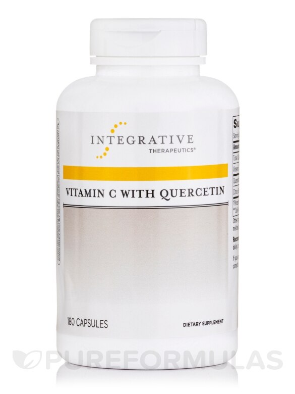 Vitamin C with Quercetin - 180 Vegetarian Capsules