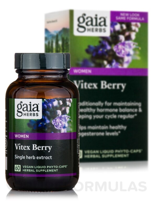 Vitex Berry - 60 Vegan Liquid Phyto-Caps® - Alternate View 1