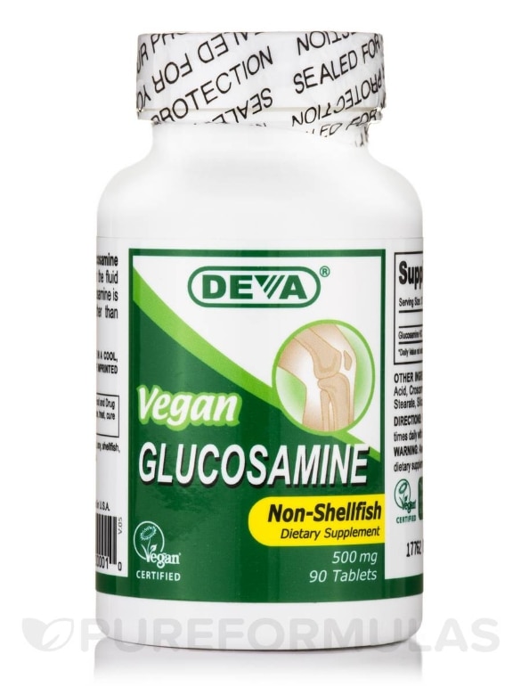 Vegan Glucosamine 500 mg - 90 Tablets