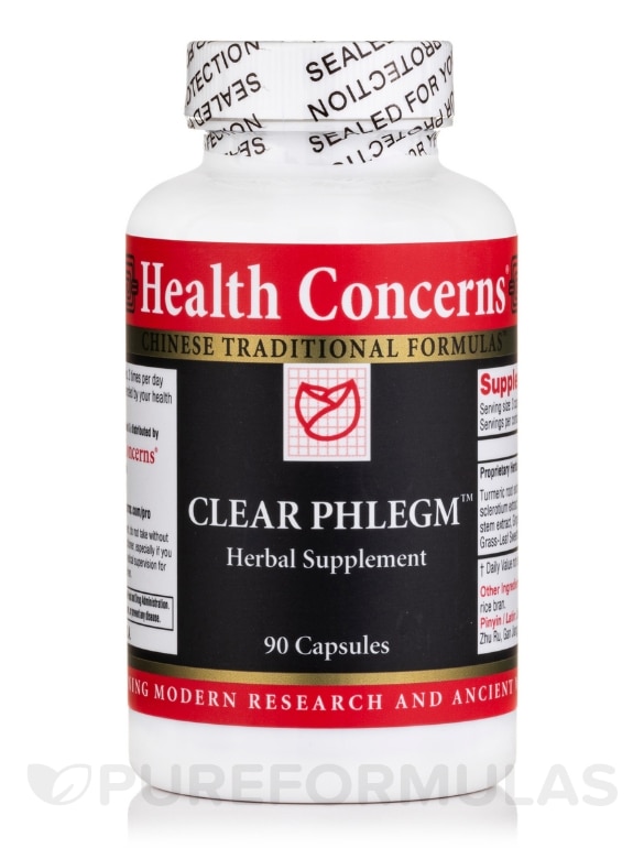 Clear Phlegm™ (Wen Dan Tang Herbal Supplement) - 90 Capsules