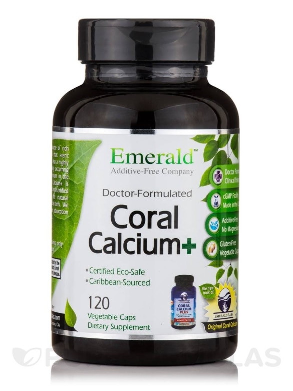 Coral Calcium Plus - 120 Vegetable Capsules