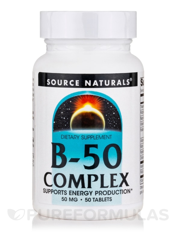 B-50 Complex 50 mg - 50 Tablets