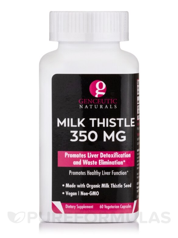 Milk Thistle 350 mg - 60 Capsules