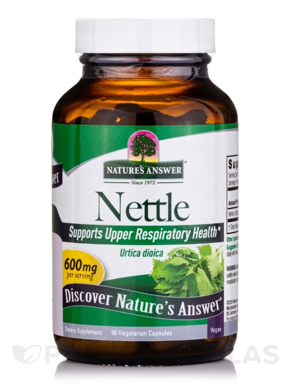 Nettle Leaf - 90 Vegetarian Capsules - Alternate View 2