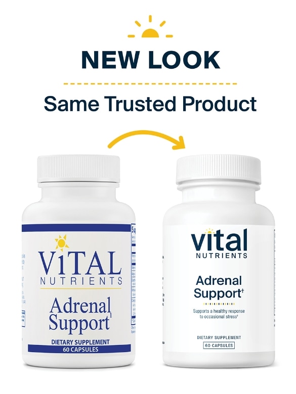Adrenal Support - 60 Capsules - Alternate View 1