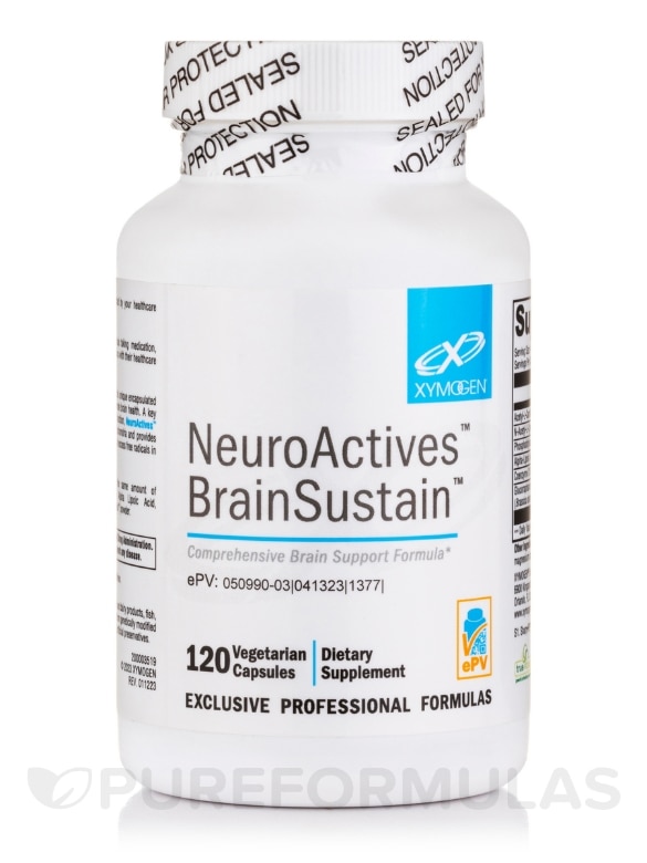 NeuroActives™ BrainSustain™ - 120 Vegetarian Capsules