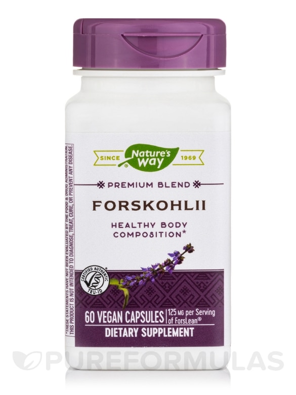 Forskohlii - 60 Vegetable Capsules