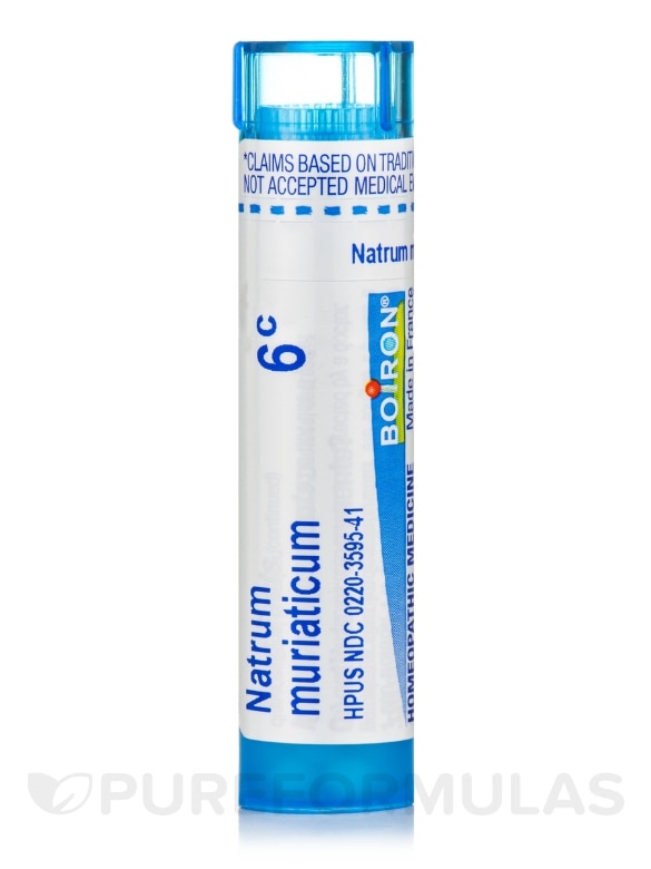 Natrum muriaticum 6c - 1 Tube (approx. 80 pellets)