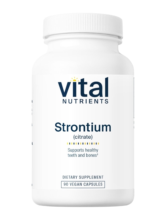 Strontium (Citrate) 227 mg - 90 Vegetarian Capsules