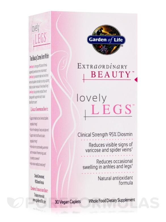 Extraordinary Beauty™ - Lovely Legs™ - 30 Vegan Caplets