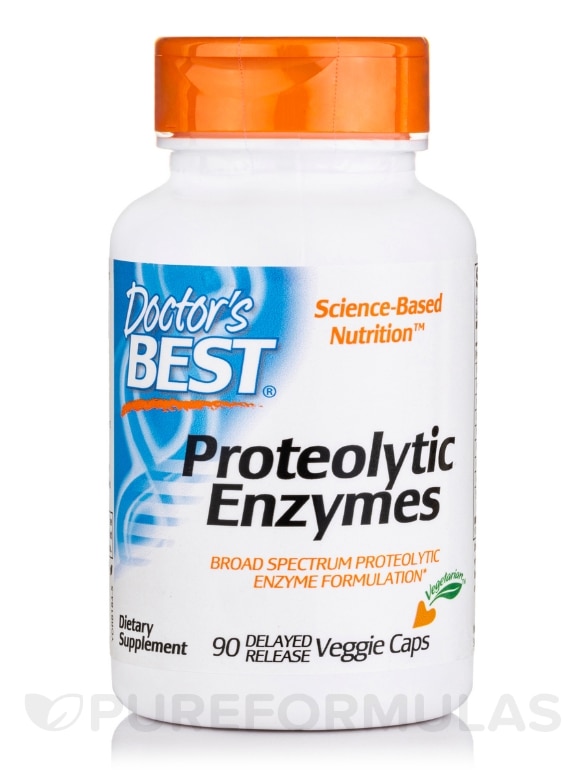 Proteolytic Enzymes - 90 Delayed Release Veggie Capsules