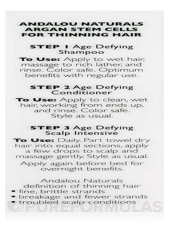 Age Defying Thinning Hair Treatment System - 3 Pieces - Alternate View 10