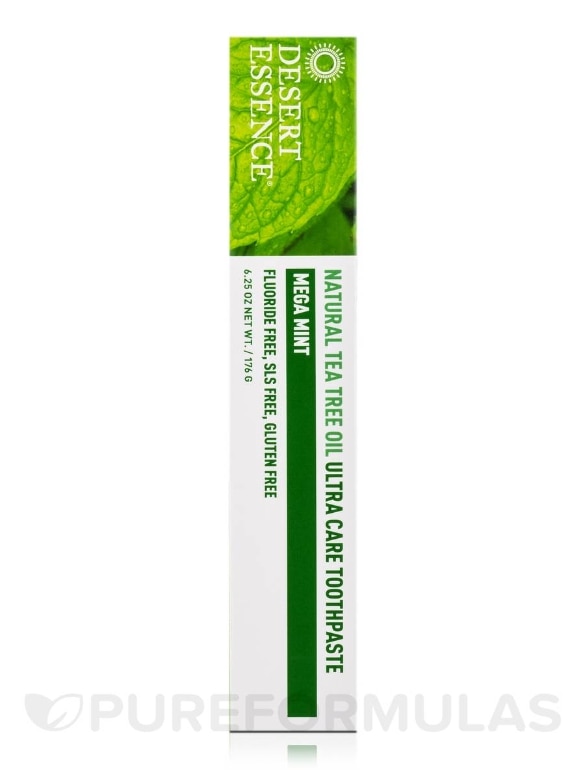 Toothpaste Ultra Care Natural Tea Tree Oil - 6.25 oz (176 Grams) - Alternate View 4