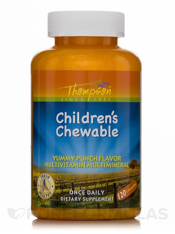 Children's Chewable (Yummy Punch Flavor Multivitamin Multimineral) - 120 Chewables