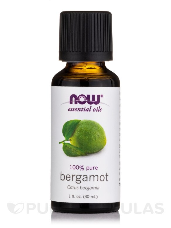 NOW® Essential Oils - Bergamot Oil - 1 fl. oz (30 ml)