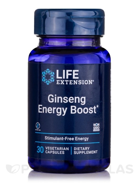 Ginseng Energy Boost - 30 Vegetarian Capsules