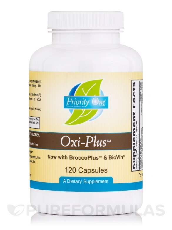 Oxi-Plus With BroccoPlus™ & BioVin® - 120 Capsules