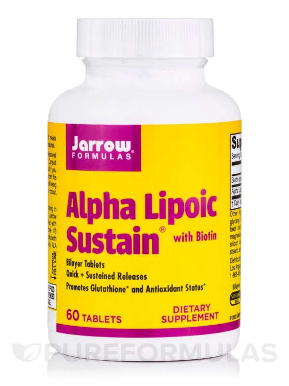 Alpha Lipoic Sustain® 300 mg - 60 Tablets