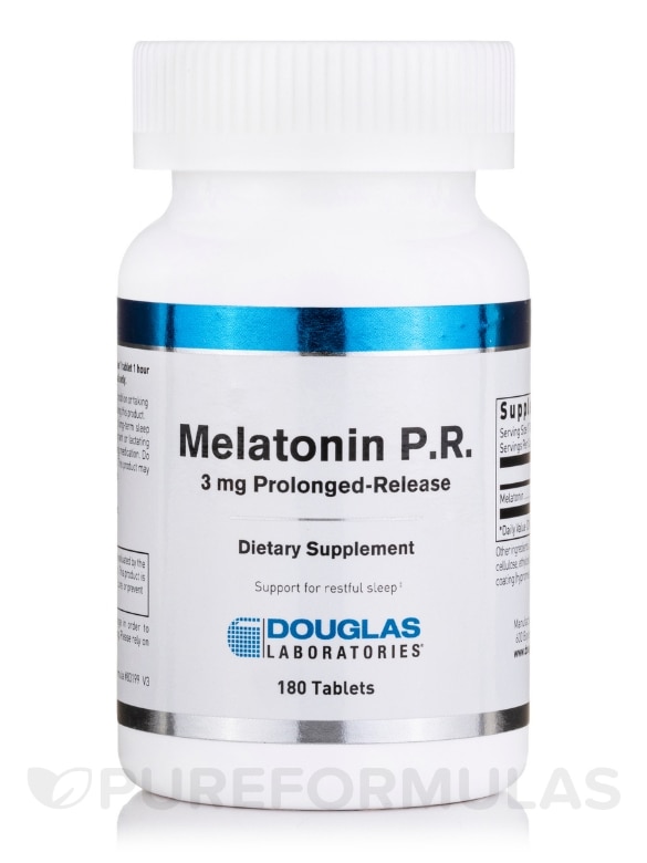 Melatonin P.R. 3 mg - 180 Tablets