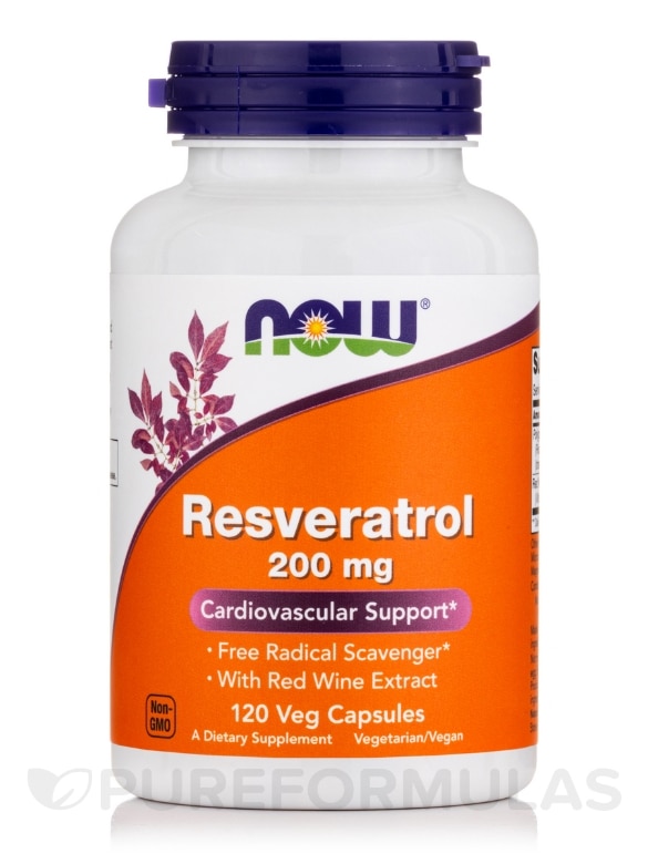 Resveratrol 200 mg - 120 Veg Capsules