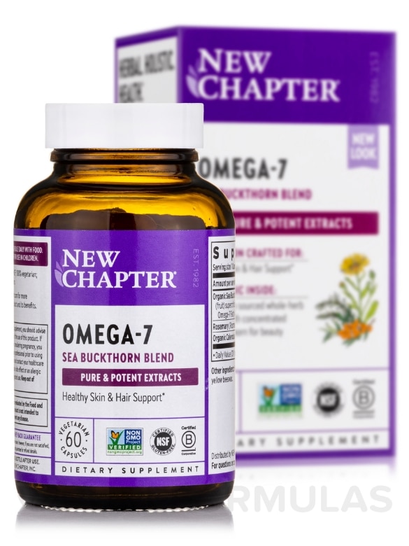 Supercritical Omega-7 - 60 Vegetarian Capsules - Alternate View 1