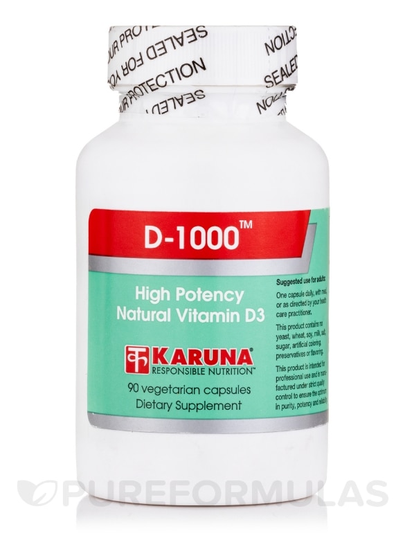 D-1000 - 90 Vegetarian Capsules