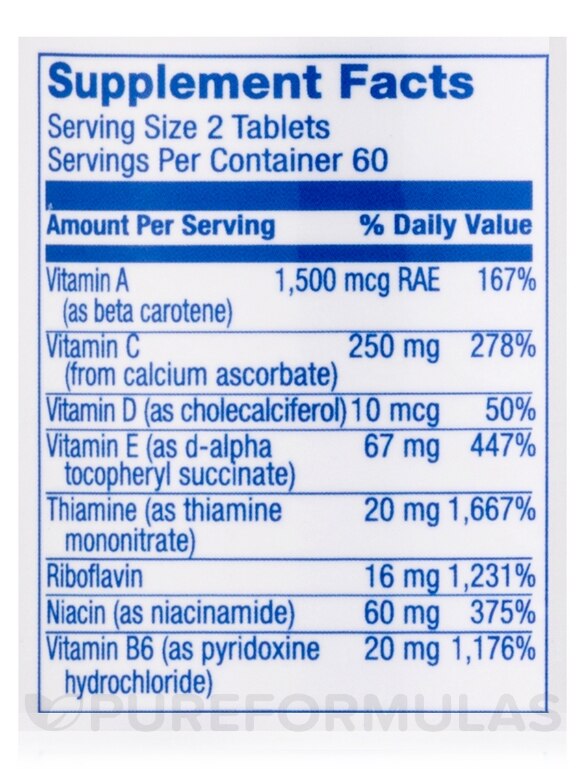 Aved®-Multi Iron Free - 120 Tablets - Alternate View 5