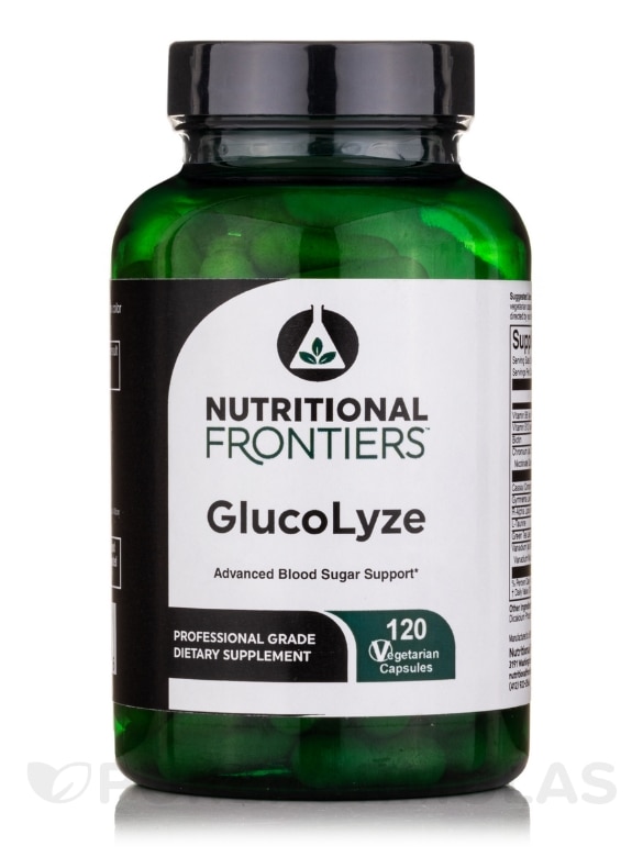 GlucoLyze - 120 Vegetarian Capsules