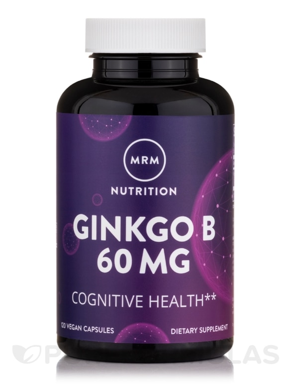 Ginkgo B 60 mg - 120 Vegan Capsules