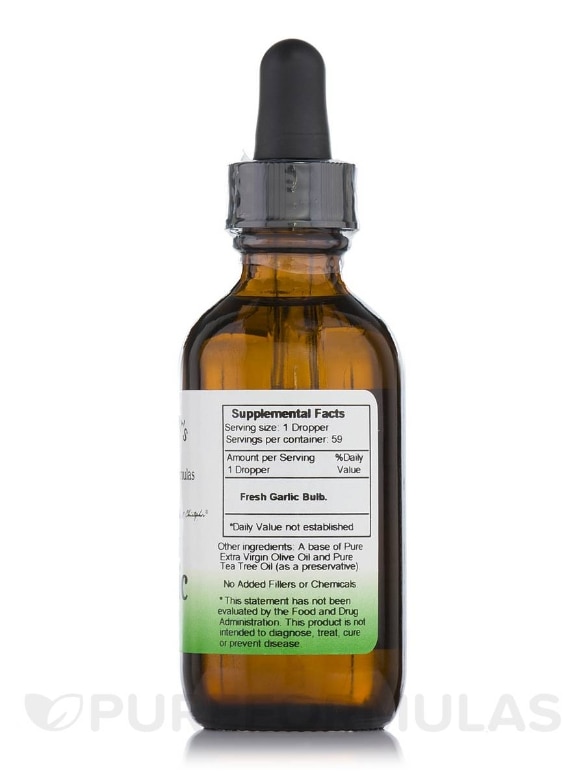 Oil of Garlic Extract - 2 fl. oz (59 ml) - Alternate View 1