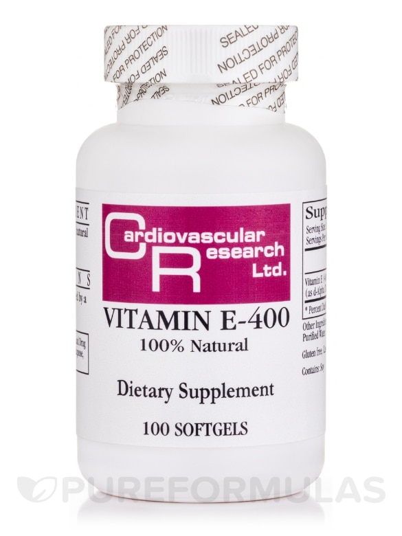 Vitamin E-400 - 100 Softgels