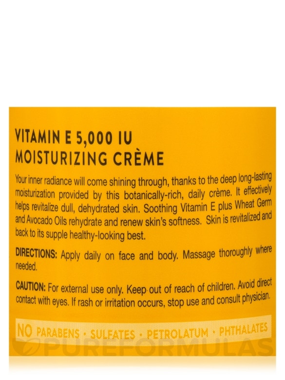 Revitalizing Vitamin E Moisturizing Creme 5