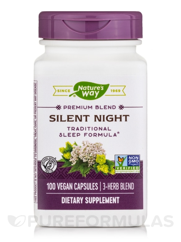 Silent Night with Valerian 440 mg - 100 Capsules