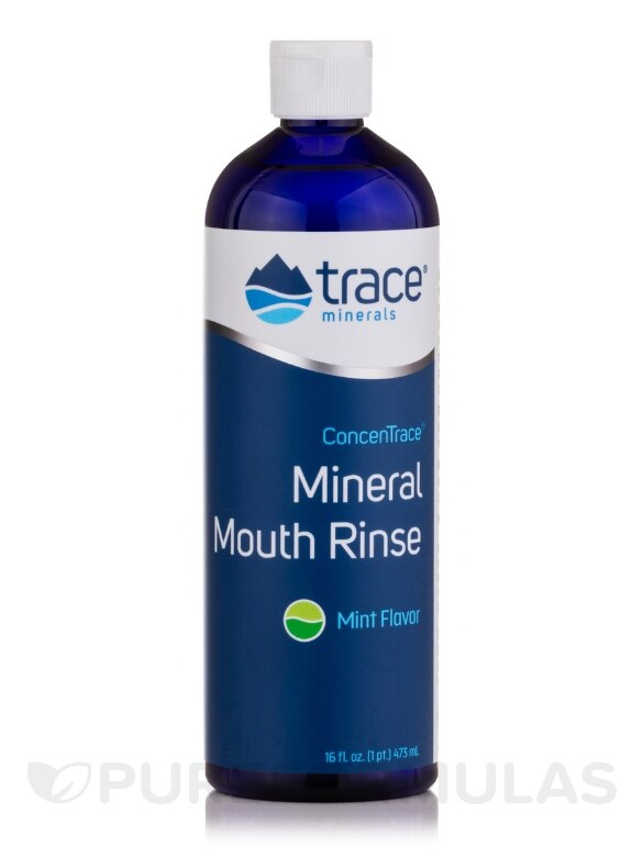 ConcenTrace® Mineral Mouth Rinse Mint Flavor - 16 fl. oz (473 ml)