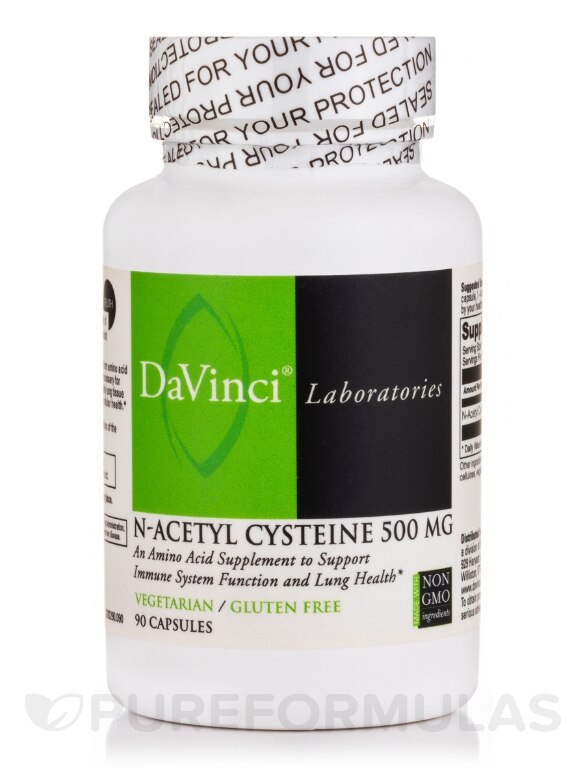 N-Acetyl Cysteine 500 mg - 90 Vegetarian Capsules
