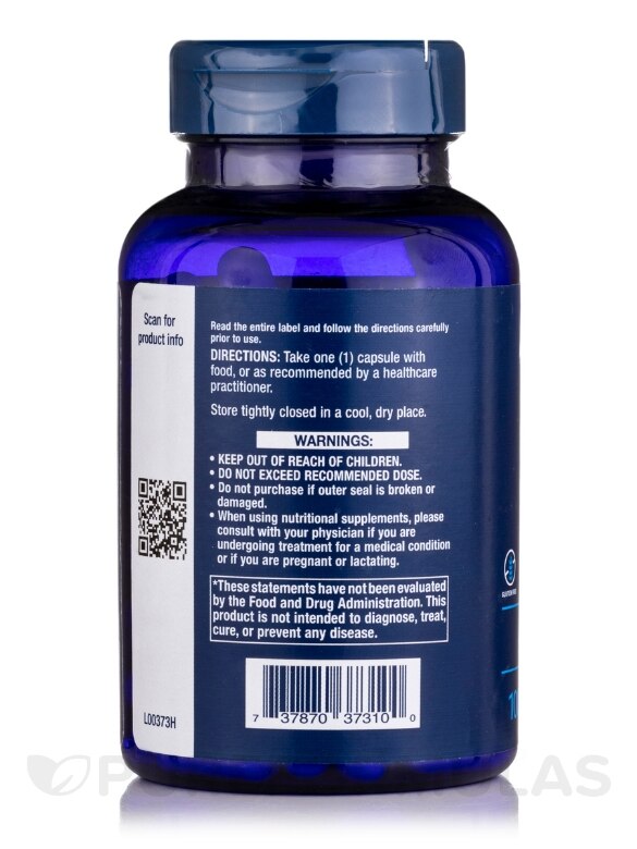 No Flush Niacin (Inositol Hexanicotinate) 640 mg - 100 Capsules - Alternate View 2