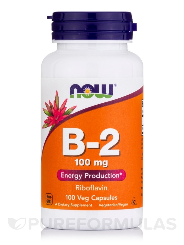 B-2 100 mg - 100 Capsules