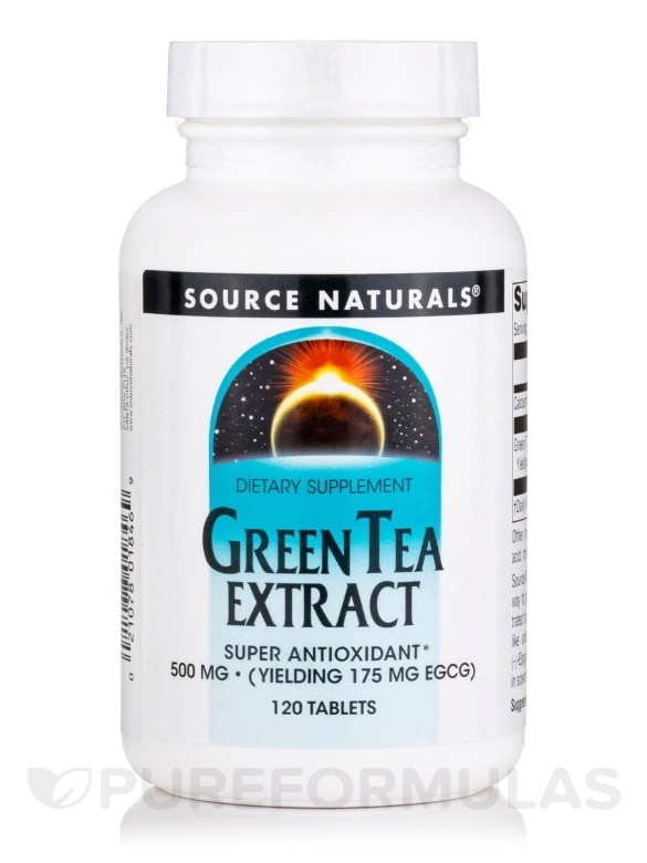 Green Tea Extract 500 mg - 120 Tablets