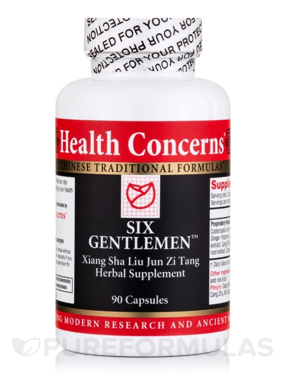 Six Gentlemen™ (Xiang Sha Liu Jun Zi Tang Herbal Supplement) - 90 Capsules