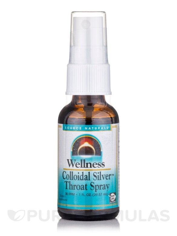 Wellness Colloidal Silver™ Throat Spray - 1 fl. oz (29.57 ml)