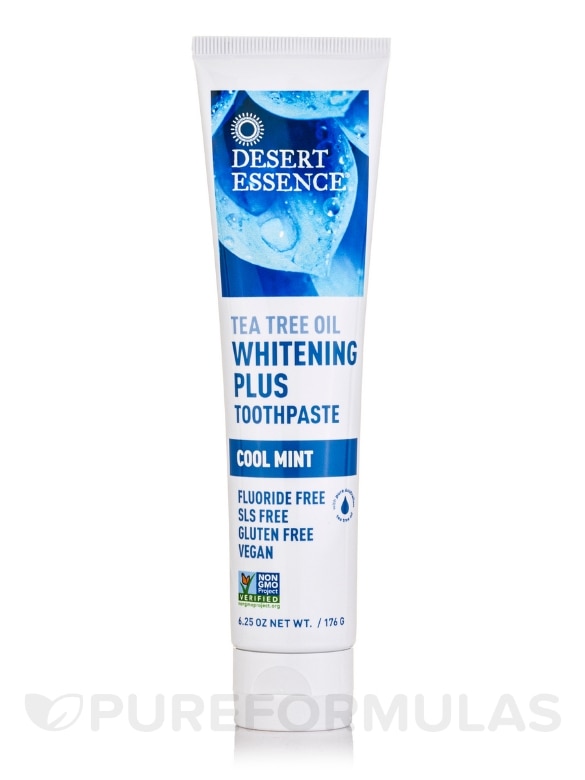 Toothpaste Whitening Plus Natural Tea Tree Oil - 6.25 oz (176 Grams) - Alternate View 2