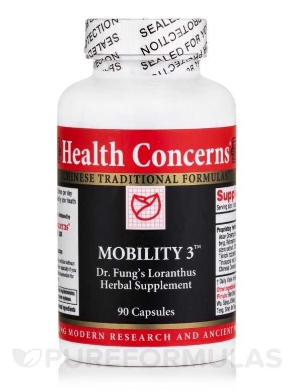 Mobility 3™ (Dr. Fung's Loranthus Herbal Supplement) - 90 Capsules