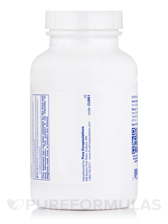 Curcumin 500 with Bioperine® - 120 Capsules - Alternate View 2