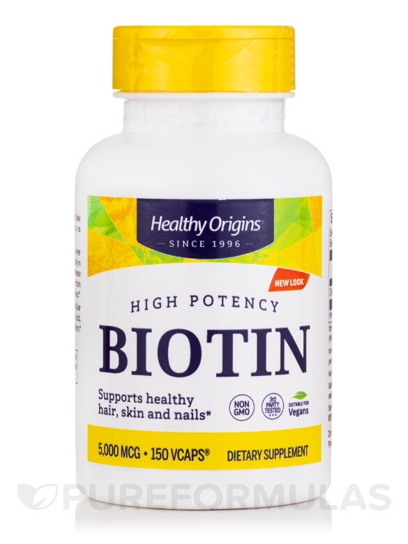Biotin 5000 mcg - 150 Vcaps®