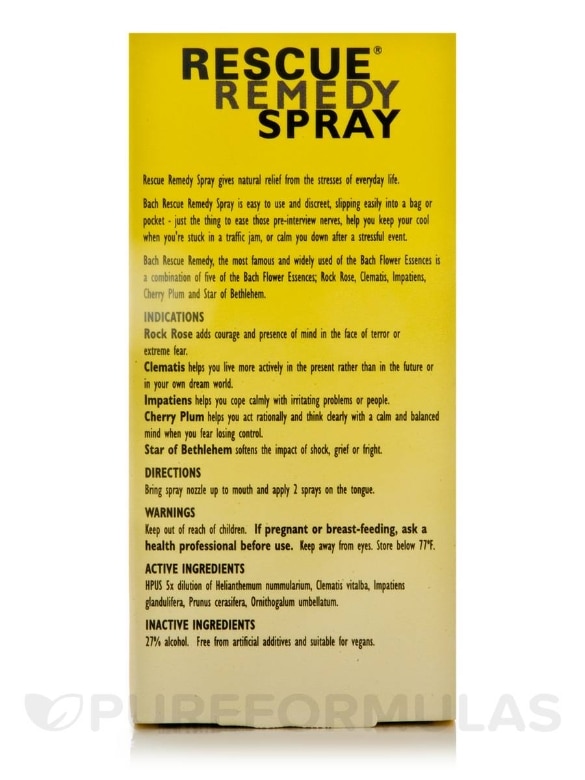 Rescue Remedy Spray - 0.7 fl. oz (20 ml) - Alternate View 2