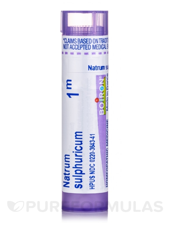 Natrum sulphuricum 1m - 1 Tube (approx. 80 pellets)