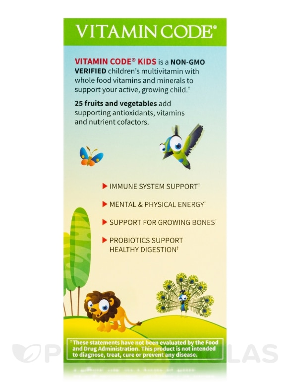 Vitamin Code® - Kids - 60 Chewable Bears - Alternate View 6